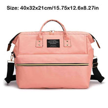Load image into Gallery viewer, Nappy Bag Mummy Large Capacity Bag Mom Baby Multi-function Waterproof Outdoor Travel Diaper Bags Stroller Mommy Maternity Totes