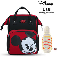 Load image into Gallery viewer, Disney Mommy Diaper Bags Mother Large Capacity Travel Nappy Backpacks anti-loss zipper Baby Nursing Disney Bags dropshiping