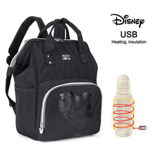 Load image into Gallery viewer, Disney Mommy Diaper Bags Mother Large Capacity Travel Nappy Backpacks anti-loss zipper Baby Nursing Disney Bags dropshiping