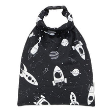 Load image into Gallery viewer, easy to use cute design waterproof washable PUL storage bags snack bags large capacity cloth diaper bag 28*40cm with socket