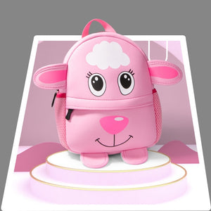 2020 New 3D Animal Children Backpacks Brand Design Girl Boys Backpack Toddler Kids Neoprene School Bags Kindergarten Cartoon Bag