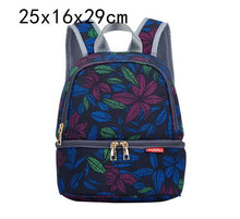 Load image into Gallery viewer, USB Interface Baby Nappy Bag Mommy Maternity Shoulders Backpack Designer Diaper Nursing Bag With Thermal Insulated Bottle Pocket
