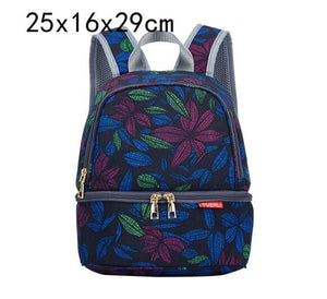 USB Interface Baby Nappy Bag Mommy Maternity Shoulders Backpack Designer Diaper Nursing Bag With Thermal Insulated Bottle Pocket