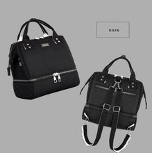 Load image into Gallery viewer, USB Interface Baby Nappy Bag Mommy Maternity Shoulders Backpack Designer Diaper Nursing Bag With Thermal Insulated Bottle Pocket
