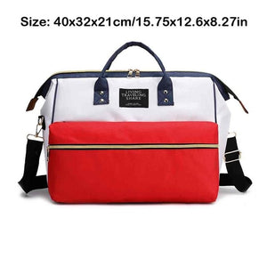 Nappy Bag Mummy Large Capacity Bag Mom Baby Multi-function Waterproof Outdoor Travel Diaper Bags Stroller Mommy Maternity Totes