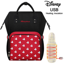 Load image into Gallery viewer, Disney Mommy Diaper Bags Mother Large Capacity Travel Nappy Backpacks anti-loss zipper Baby Nursing 	Disney Bags dropshiping
