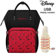 Load image into Gallery viewer, Disney Mommy Diaper Bags Mother Large Capacity Travel Nappy Backpacks anti-loss zipper Baby Nursing 	Disney Bags dropshiping
