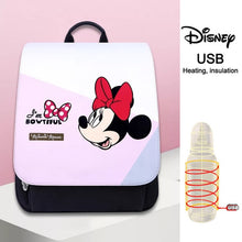 Load image into Gallery viewer, Disney Mommy Diaper Bags Mother Large Capacity Travel Nappy Backpacks anti-loss zipper Baby Nursing 	Disney Bags dropshiping
