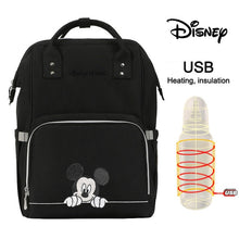 Load image into Gallery viewer, Disney Mommy Diaper Bags Mother Large Capacity Travel Nappy Backpacks anti-loss zipper Baby Nursing 	Disney Bags dropshiping
