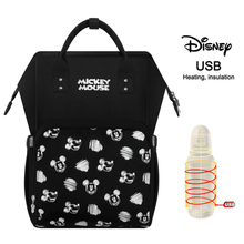 Load image into Gallery viewer, Disney Mommy Diaper Bags Mother Large Capacity Travel Nappy Backpacks anti-loss zipper Baby Nursing 	Disney Bags dropshiping

