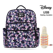 Load image into Gallery viewer, Disney Mommy Diaper Bags Mother Large Capacity Travel Nappy Backpacks anti-loss zipper Baby Nursing 	Disney Bags dropshiping
