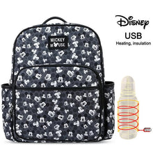 Load image into Gallery viewer, Disney Mommy Diaper Bags Mother Large Capacity Travel Nappy Backpacks anti-loss zipper Baby Nursing 	Disney Bags dropshiping
