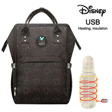 Load image into Gallery viewer, Disney Mommy Diaper Bags Mother Large Capacity Travel Nappy Backpacks anti-loss zipper Baby Nursing 	Disney Bags dropshiping
