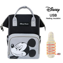 Load image into Gallery viewer, Disney Mommy Diaper Bags Mother Large Capacity Travel Nappy Backpacks anti-loss zipper Baby Nursing 	Disney Bags dropshiping

