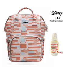 Load image into Gallery viewer, Disney Mommy Diaper Bags Mother Large Capacity Travel Nappy Backpacks anti-loss zipper Baby Nursing 	Disney Bags dropshiping
