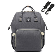 Load image into Gallery viewer, Fashion Mummy Maternity Diaper Bag Large Nursing Bag Travel Backpack Designer Stroller Baby Bag Baby Care Nappy Backpack
