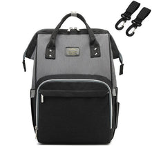 Load image into Gallery viewer, Fashion Mummy Maternity Diaper Bag Large Nursing Bag Travel Backpack Designer Stroller Baby Bag Baby Care Nappy Backpack
