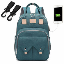 Load image into Gallery viewer, Fashion Mummy Maternity Diaper Bag Large Nursing Bag Travel Backpack Designer Stroller Baby Bag Baby Care Nappy Backpack
