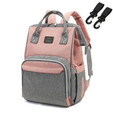 Load image into Gallery viewer, Fashion Mummy Maternity Diaper Bag Large Nursing Bag Travel Backpack Designer Stroller Baby Bag Baby Care Nappy Backpack
