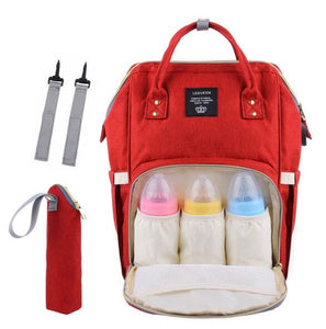 Large Capacity Diaper Bag Backpack Waterproof Maternity Bag Baby Dipaer Bags With USB Interface Mummy Travel Bag For Stroller