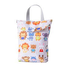 Load image into Gallery viewer, Multifunctional Baby Diaper Bag Reusable Fashion Waterproof Diaper Organizer Portable Big Capacity Mummy Bag Small Size 20*24cm
