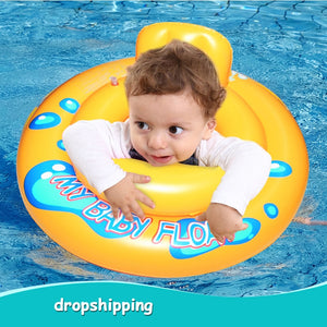 Infant Kids Baby Swimming Seat Swimming Pool Float Ring Inflatable Pool Float Circle for Newborn(dropshipping)