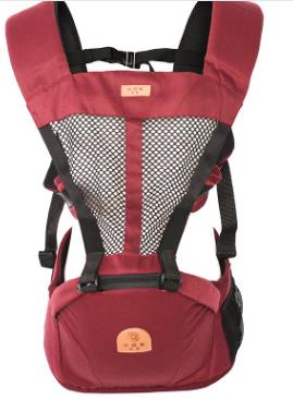 Ergonomic Baby Carrier Infant Kid Baby Hipseat Waist Carrier Front Facing Ergonomic Kangaroo Sling for Baby Travel 0-36M A0061