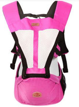 Load image into Gallery viewer, Ergonomic Baby Carrier Infant Kid Baby Hipseat Waist Carrier Front Facing Ergonomic Kangaroo Sling for Baby Travel 0-36M A0061
