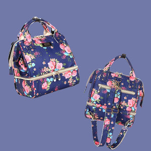 Small Mummy Maternity Baby Diaper Bag Backpack For Moms Gray Fashion Nappy Changing Bag Stroller Organizer Lunch Insulation Bags