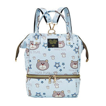 Load image into Gallery viewer, Small Mummy Maternity Baby Diaper Bag Backpack For Moms Gray Fashion Nappy Changing Bag Stroller Organizer Lunch Insulation Bags
