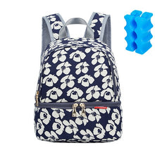 Load image into Gallery viewer, Small Mummy Maternity Baby Diaper Bag Backpack For Moms Gray Fashion Nappy Changing Bag Stroller Organizer Lunch Insulation Bags
