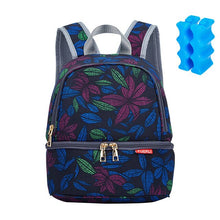 Load image into Gallery viewer, Small Mummy Maternity Baby Diaper Bag Backpack For Moms Gray Fashion Nappy Changing Bag Stroller Organizer Lunch Insulation Bags

