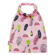 Load image into Gallery viewer, easy to use cute design waterproof washable PUL storage bags snack bags large capacity cloth diaper bag  28*40cm with socket
